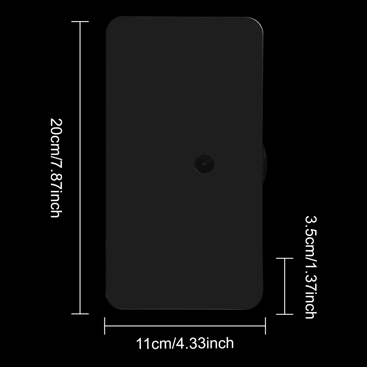 black transparent nail art large capacity nail piece box packaging box