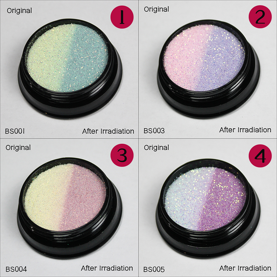 1/128 light-changing glitter powder