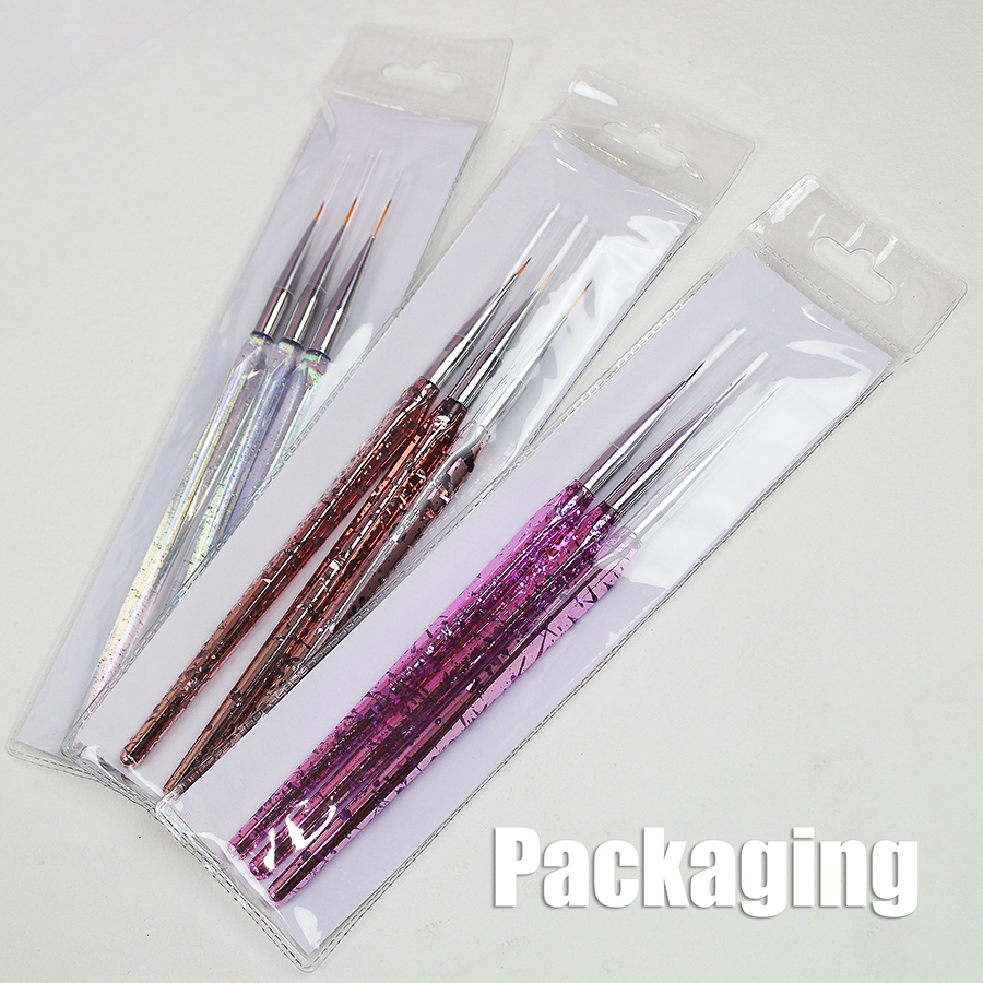 electroplated transparent ergonomic pen holder line