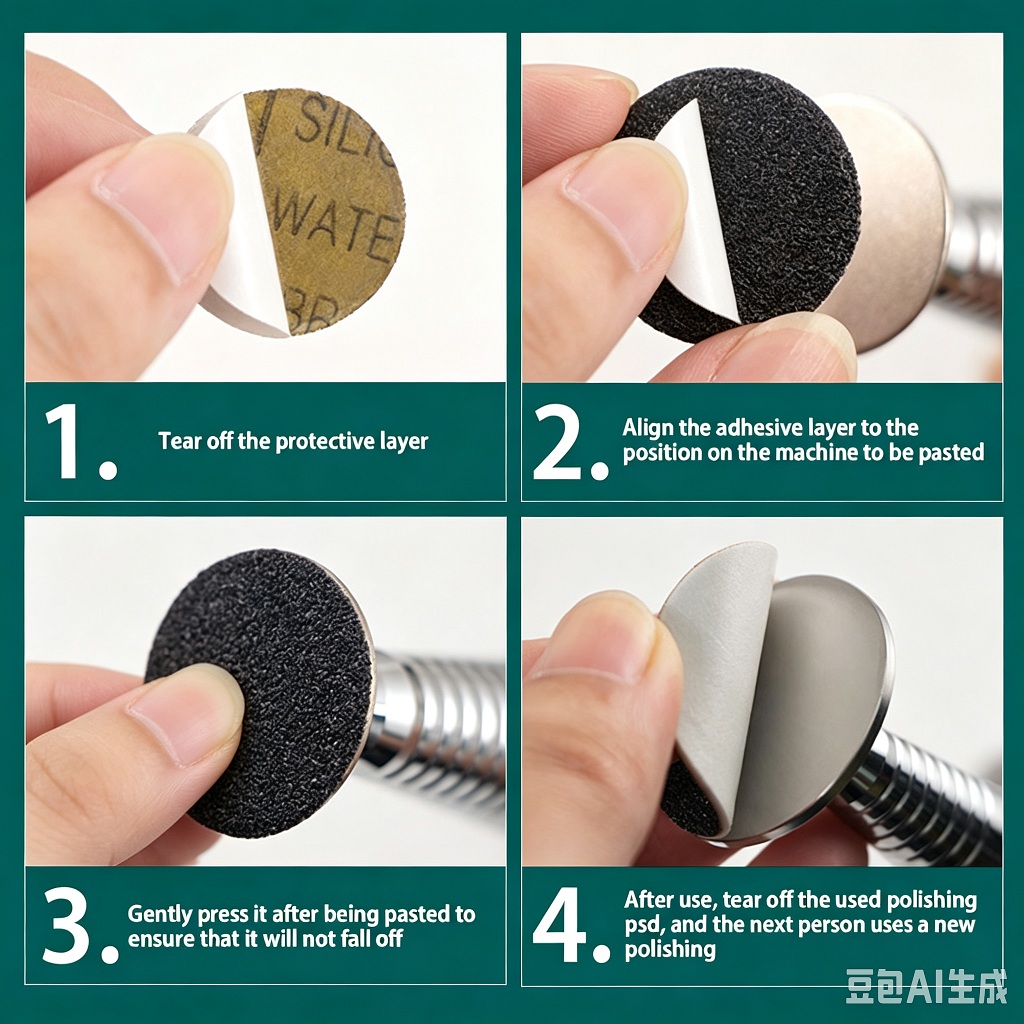 100pcs electric foot care sanding paper disc for pedicure tool cuticle callus remove tool