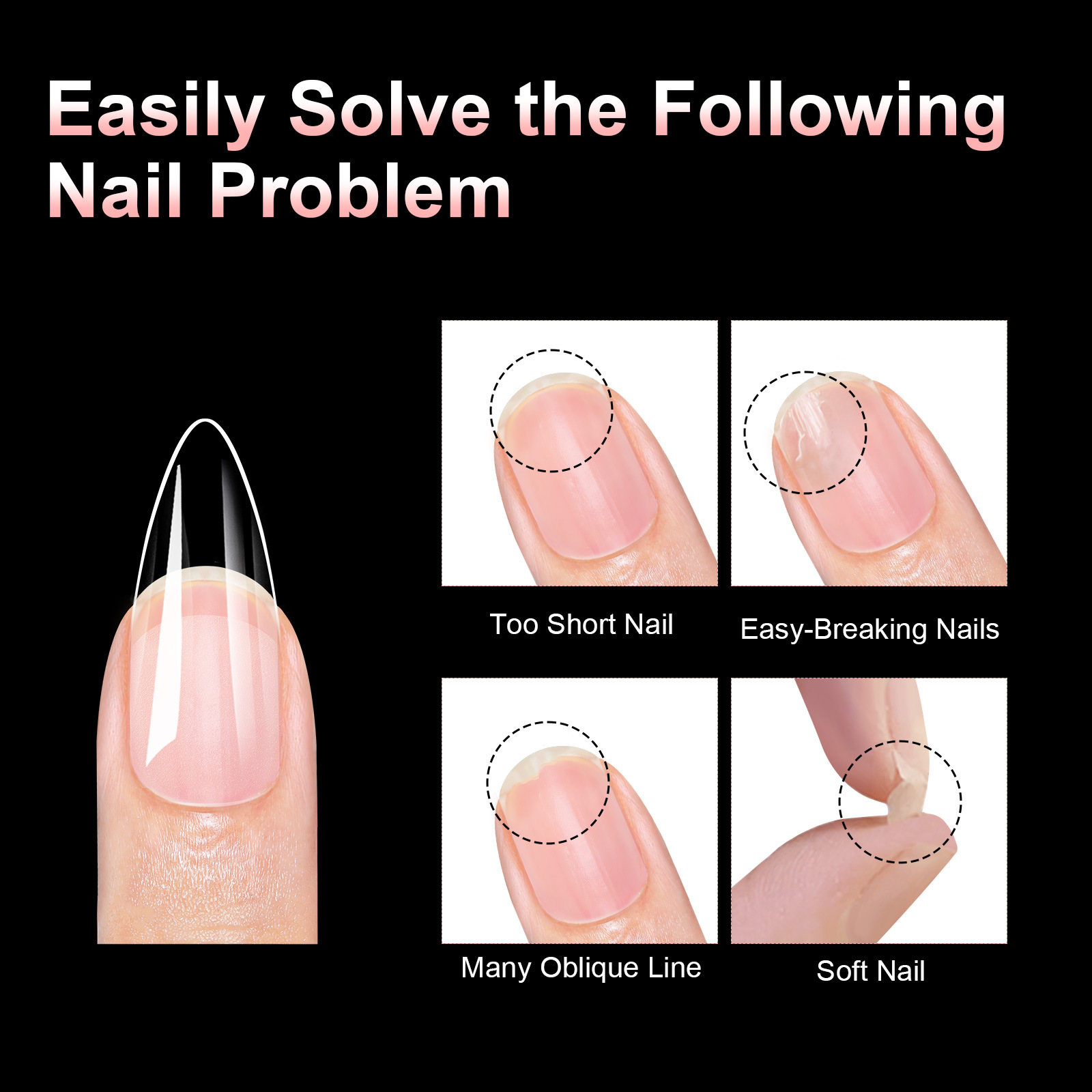 nail scrub scratch free scratch 100 piece box armor extension full half dual use nail paste