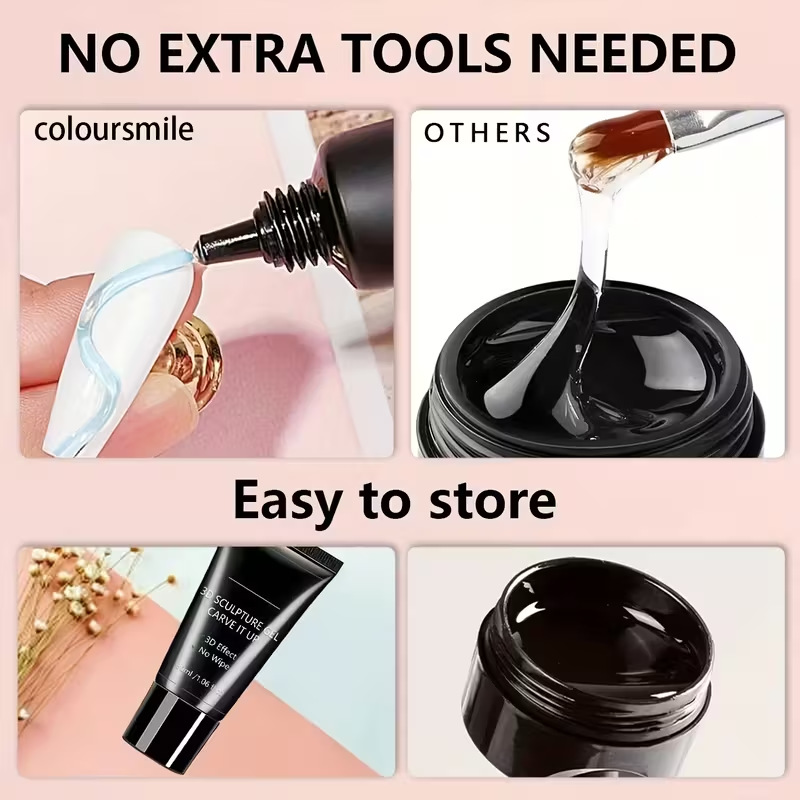 nail art strong non washable diamond adhesive, non flowing diamond adhesive,