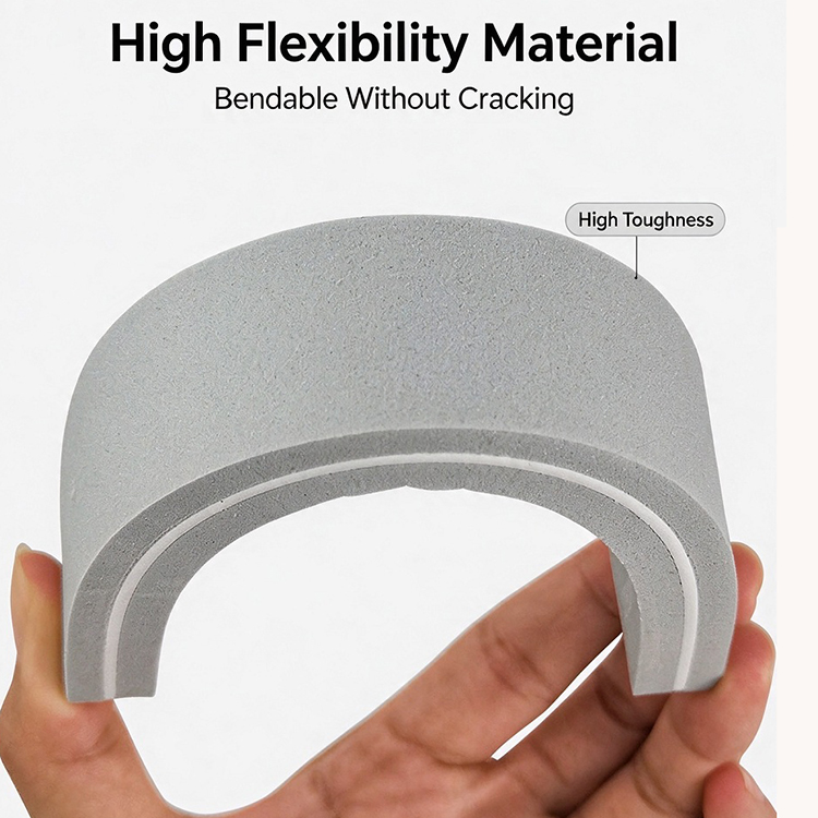 nail file high elasticity double-sided washable eva sponge sand strip
